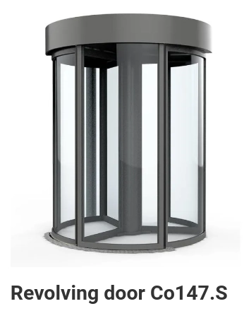 security revolving doors co147s