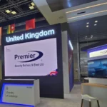 Premier proudly representing the UK as part of the Ministry of Defence pavilion at DIMDEX 2006 in Doha.