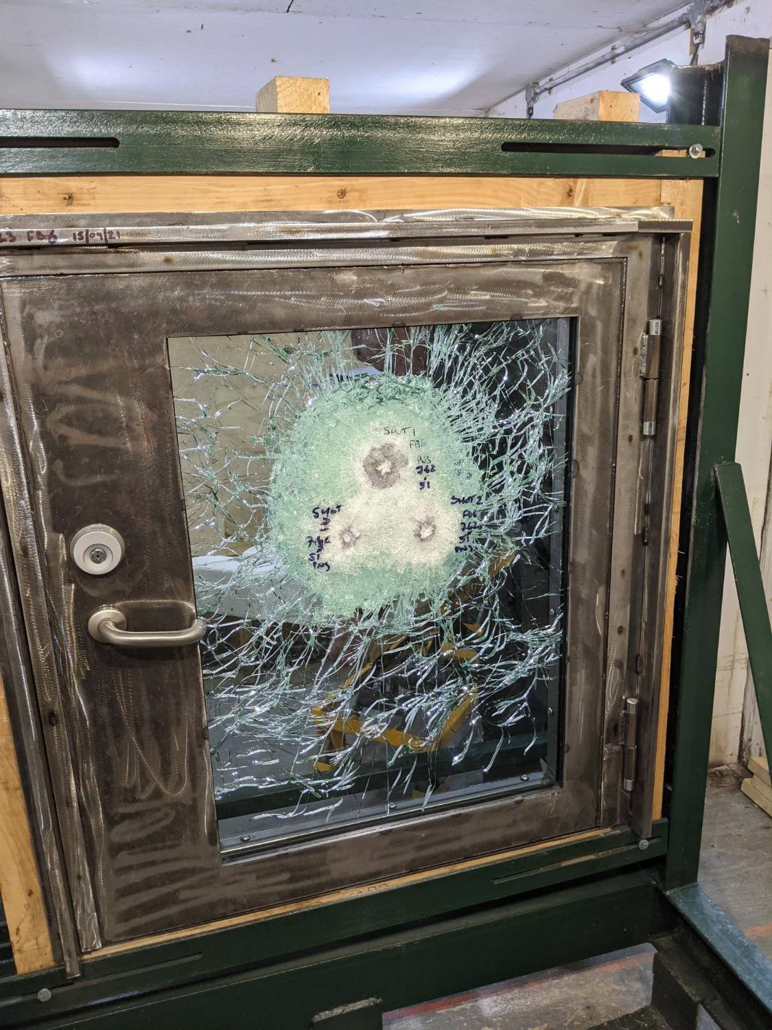 LPS 1270 security glass, tested for intruder resistance under LPCB standards